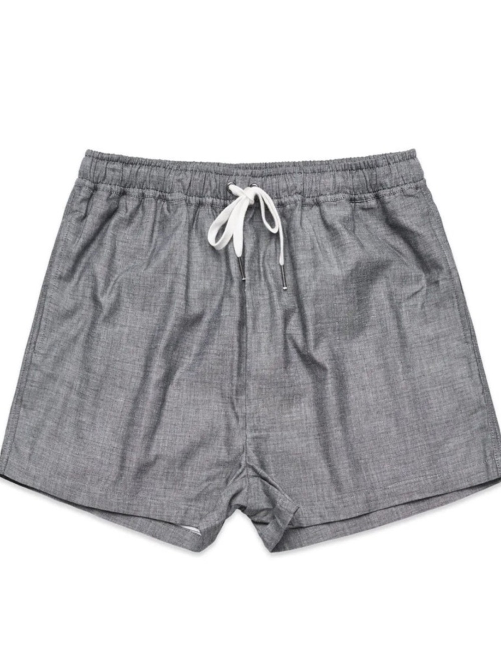 As Colour Women's Madison cotton linen Shorts 4030 grey sz small with pockets